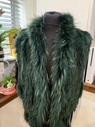 Real Fur gilet size m-l. Worn but in good condition Due to work I can only post on Saturday regardless of when the...