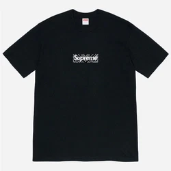 Free Shipping + Brand New Supreme Bandana Box Logo Tee Black Size Medium T Shirt FW19 Bogo M.