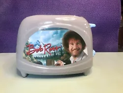 Bob Ross Face Toaster - 2 Slice Toaster Bob Ross Face Bread Toaster, Gray. This was only used a couple times. It works....