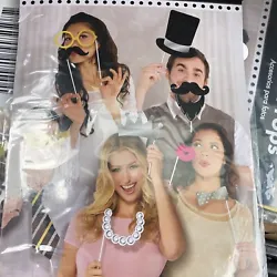 Photo Booth Props All Occasion (13 Pieces). Condition is New. Shipped with USPS Ground Advantage.