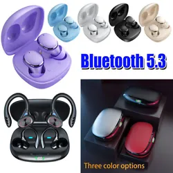 Real wireless Bluetooth provides powerful Bluetooth signal and anti-interference ability. Compatible with:all the...