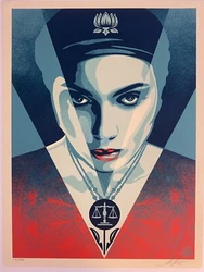 This gorgeous multi color silkscreen is signed and numbered by the artist out of 550 made. This is stunning in person,...