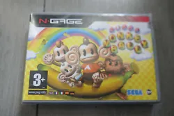 Je vends ce jeu vidéo nommé Super Monkey Ball pour la console Nokia N-Gage. Neuf sous blister.