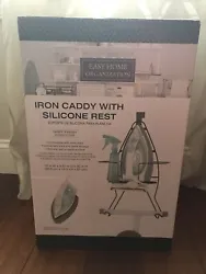 Iron Caddy Wkth Silicone Rest By Easy Home Organization. Shipped with USPS Priority Mail.