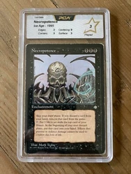 Carte MTG Necropotence / Necropuissance 💀 Ice Age 7/50 PCA 2. Bonjour, Je mets en vente une partie de ma collection...
