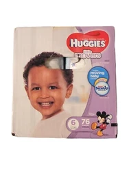 This listing is for:  (1) Huggies Little Movers Baby Diapers Box  Size: 6  Count: 76  Condition: New - box may have...