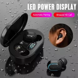 【 Waterproof and sweat resistant 】 The sweat resistant material of Bluetooth earphones enables in ear wireless...