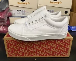 Up for sale are brand new Vans Old Skool Sneakers in True White (Style Code #VN000D3HW00). These shoes are brand new in...