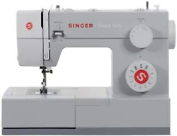 Singer 4411 Heavy Duty Sewing Machine. With 50% more power and enhanced speed, SINGER Heavy Duty sewing machines can...
