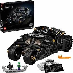 LEGO DC Batman Batmobile Tumbler (76240) étendra vos compétences de construction et capturera le style de lun des...