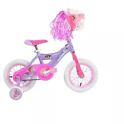 Kids will be enchanted by the Huffy Disney Princess Bike, complete with a removable carriage-shaped front basket thats...