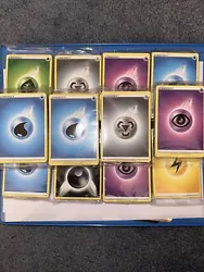 12x SEALED 45 Pokemon Energy Card Packs from ETB SHIPS ASAP✈️✈️. Condition is New/Factory Sealed. Shipped with...