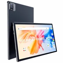 【High-performance Tablet】 10.1IN HD tablet, with 128GB of built-in storage and up to 512GB of expandable micro SD...