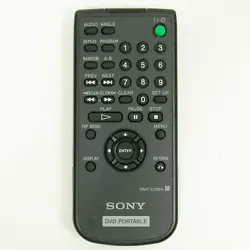 Sony Portable DVD Player Remote OEM