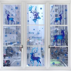 Item Type: Window Stickers. 1 set Window Stickers. Optional Pattern: 1, 2, 3, 4. Color: Blue. Size: 20 30cm. Color: As...