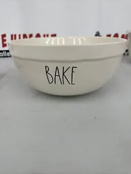 Rae Dunn Artisan Magenta Stoneware Bake Large Mixing Bowl.