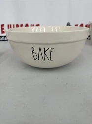 Introducing the Rae Dunn Artisan Magenta Stoneware Bake Large Mixing Bowl, perfect for any baking enthusiast. This...