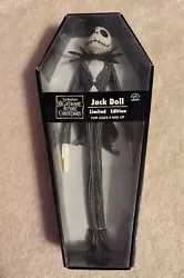 Tim Burtons Nightmare Before Christmas Limited Edition Jack Doll Applause.
