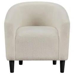 【COST-EFFECTIVE CHAIR】 This budget-friendly armchair is proudly made with a solid & manufactured wood frame that...