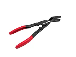 Universal door panel trim clip removal tool plier with spring loaded. Plier head is made of carbon steel, strong and...