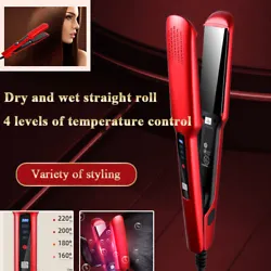 Instruction: 1. When power switch on, the power light is working means the hair straightener is in good condiction. 2....