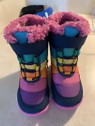 Merrell Girls Rainbow snow winter boots size 5medium -25 F waterproof (toddler). NEW WITHOUT BOX… (never needed to...