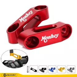 Motorcycle Accessories Rearview Mirrors Extension Riser Extend Adapter. ● Fit For Honda MONKEY 125 Z125M Z125MA 2019...