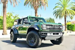 This unique 2022 Ford Bronco Raptor is the ultimate street and off-road vehicle. It comes equipt with a 3.0L ECOBOOST...