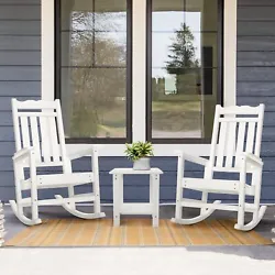 【Smooth Rocking】Gently sloped runners provide a smooth rocking rhyth. Every rocking chair is designed for ultimate...