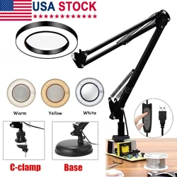 Perfect for detail work or fine projects. More Lighting Effect: This desk light has 3 color temperatures and each color...