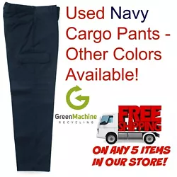 Green Machine Recyclings used cargo pants are high quality and save you money. GMR inspects our used cargo work pants...