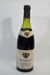 1 Bouteille e Bourgogne Hautes Côtes de Nuit de 1979. Dufouleur Père & Fils négociant Nuit Saint Georges (Côte-dOr).
