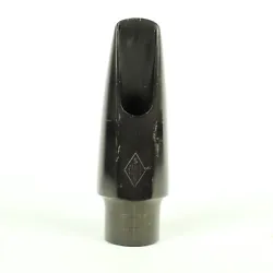 High-quality mouthpiece for alto sax. Our Notes: This mouthpiece is in very good condition. Easy-to-blow hard rubber...