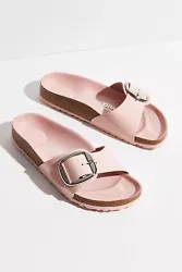 Free People x Birkenstock Madrid Big Buckle High Shine Leather SandalsMSRP $150The classic single-strap sandal by...