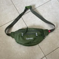 olive Waist Bag Supreme SS19 Fanny Pack Brand New With Tags.