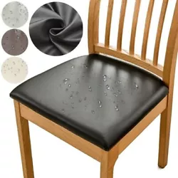 This waterproof chair coverwith stretched can fit most dining chairs and stool chairs. 3 Colors,Waterproof Dining Chair...