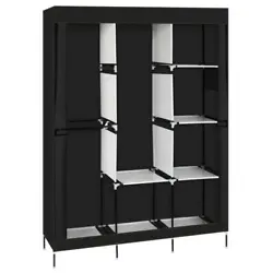 The Size for The Clothes Wardrobe Makes it Suitable for Organizing Your Small Rooms and Walk-In Closet. It Will Be...