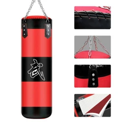 This target is used for Boxing Sandbag(or other martial arts) fans to practice. 1 Sandbag (No sand). 1 Sandbag hook. 4...