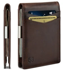 PREMIUM LEATHERS - We use only the finest leathers to make smart and stylish wallets! Premium full grain leathers that...