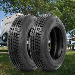 Fuel-saving Designed Trailer Tires. 2 x Trailer Tires. 6PR Load Range C. ST175/80D13 Tire Specification Aspect Ratio:...