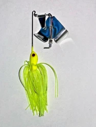 NEW custom made buzzbaits with clacker. Choice of head size 3/8 oz, 1/4 oz or 1/2 oz. (Hook size varies with head size).