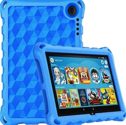 NWT Amazon Fire HD 8 Tablet Case,Kindle Fire 8 Case,Kid (12th/10th GRN)  Color: Blue Size: OS for HD 8 Tablet Shell:...