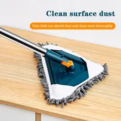 Easy installation:No screws are needed, just connect the rod and mop head together for quick use. It is suitable for...