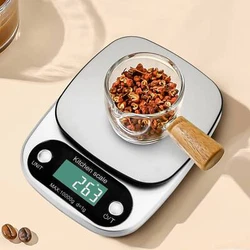 High precision sensor always gives you accurate weight with 4 units ml, lb, oz, g, 10 kg / 22 lb capacity, 0.01oz / 1g...