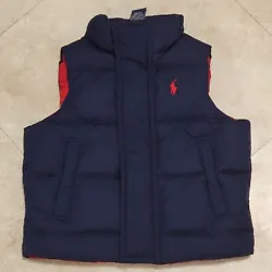 Selling Ralph Lauren Polo RL Baby Infant 9M 9 M Months Navy Blue Puffer Vest Jacket. You can see the condition from the...