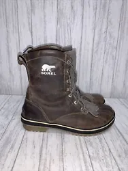 Get ready to take on the winter weather with these Womens Size 7 Sorel Tivoli Camp Waterproof Boots. These boots are...