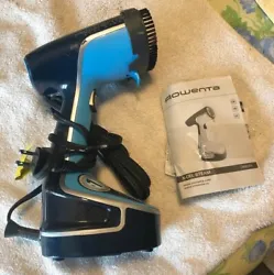 Rowenta DR80 XX-Cel Steam Powerful Handheld Garment & Fabric Steamer Blue. Condition is Used. Shipped with USPS Parcel...