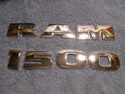 THIS IS A USED EMBLEM AND WAS PREVIOUSLY INSTALLED ON A VEHICLE.
