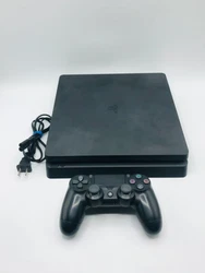 Sony Playstation 4 PS4 Slim 1TB Console Controller Model CUH-2215B - Tested, PlayStation and controller are in very...