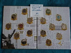 Collection médaille Harry POTTER MDP édition limitée - Album complet + Pièce dorée 